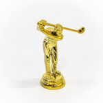 Gold Golf Figurine Trophy