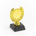Mini Wreath Gold Trophy with Base