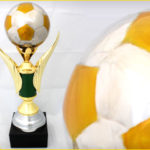 Champions Gold & Chrome Soccer Trophy