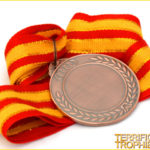 50mm Bronze Medal with Ribbon